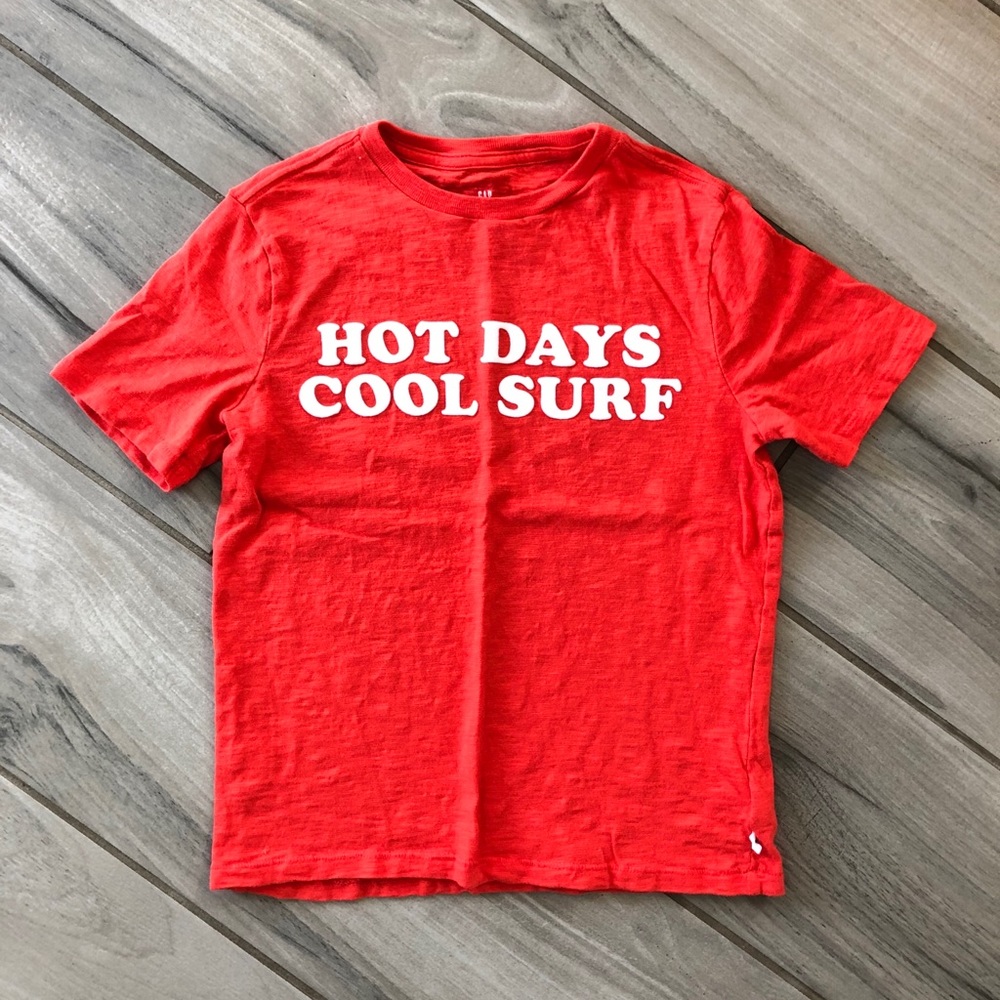 Gap boys graphic beach shirt